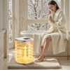 VEVOR Towel Warmer Bucket, 20L Heated Towel Warmer, Large Blanket Warmers for Bathroom, Timer & Temperature Setting, White - 2 of 4