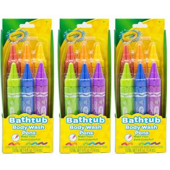Crayola - Bath Time Activity Set - 4 Bath Paints & 5 Bath Crayons 🎨