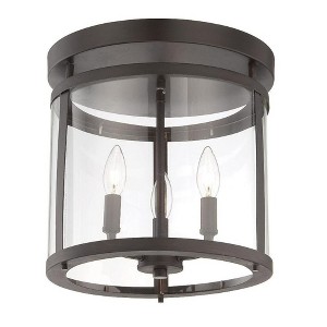 Savoy House Penrose 3 - Light Semi-Flush Mount in  English Bronze - 1 of 3