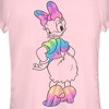 Juniors Womens Mickey & Friends Tie Dye Daisy T-Shirt - 2 of 4