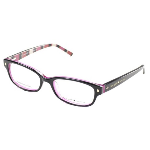 Kate Spade X78 Womens Rectangle Eyeglasses Black 49mm : Target