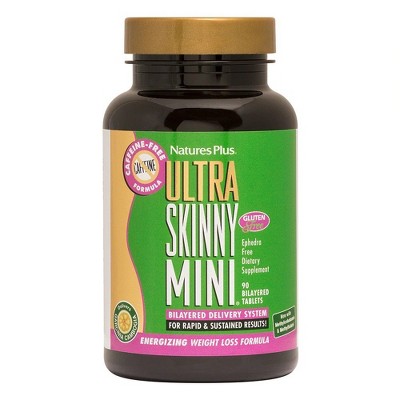 Ultra Skinny Mini Caffeine Free Bilayered by Nature's Plus  -  90 Tablet