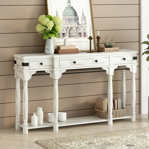 old style console table