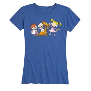 Women's - Rugrats - Chuckie, Tommy, And Angelica Short Sleeve Graphic T-Shirt - 1 of 4