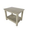 WestinTrends Outdoor Patio All-weather Modern Side Table - 3 of 3