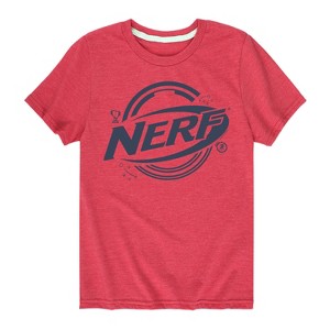 Boys' - NERF - Logo And Elements Short Sleeve Graphic T-Shirt - 1 of 4