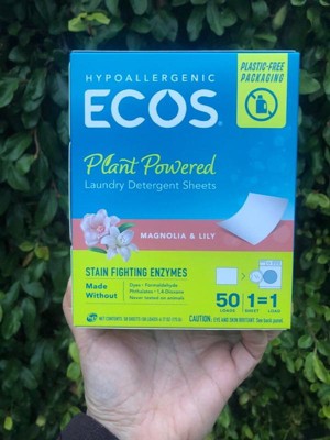 LAUNDRY SHEETS - Plant-based and zero plastic laundry detergent