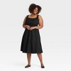 Women's Fit and Flare Midi A-Line Dress - Ava & Viv™ - 3 of 3