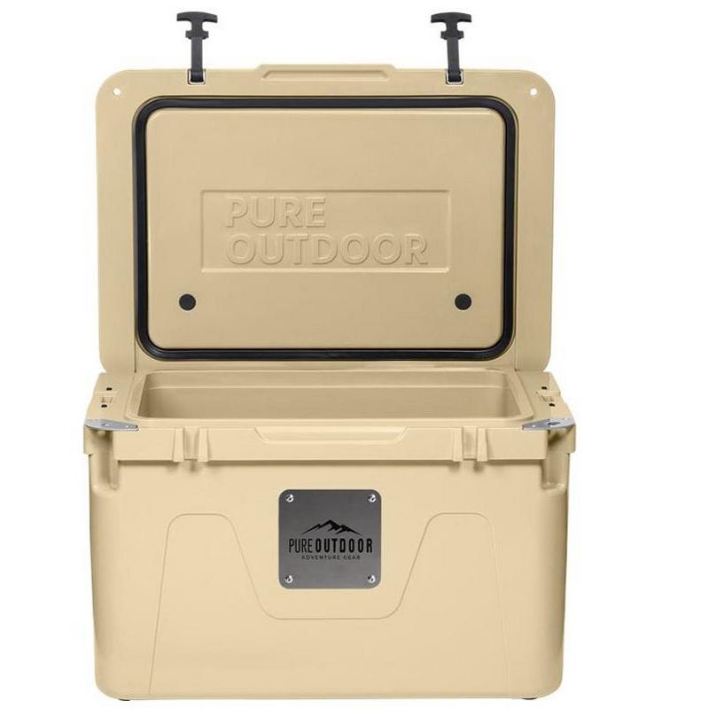 Monoprice Emperor Cooler - 80 Liters - Tan | Securely Sealed, Ideal for The Hottest and Coldest Conditions - Pure Outdoor Collection, 4 of 7