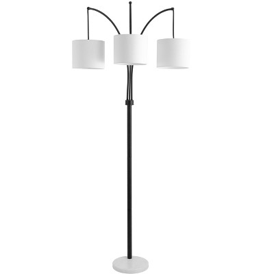 Prina Floor Lamp - Black - Safavieh