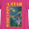 Girls' - Disney - Wish Upon A Star Fitted Short Sleeve Graphic T-Shirt - 2 of 4