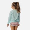 Vapor Apparel UPF 50+ UV Sun Protection Toddler Long Sleeve Rash Guard Swim Shirt - 2 of 2