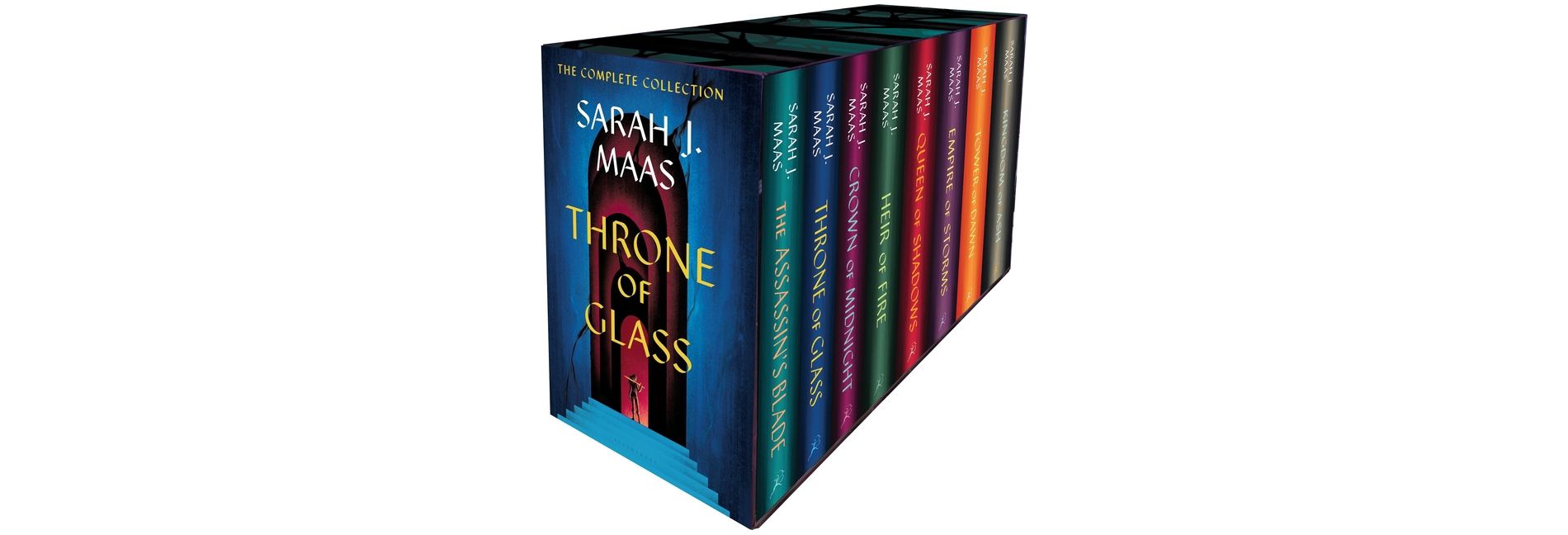 Throne of Glass Box Set - by  Sarah J Maas (Hardcover)