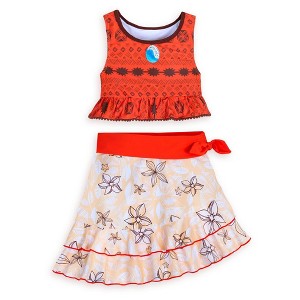 Girls' Moana Cosplay Swim Set - Disney Store - 1 of 4