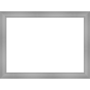 Amanti Art Flair Polished Nickel Framed Magnetic Dry Erase Board - 1 of 4