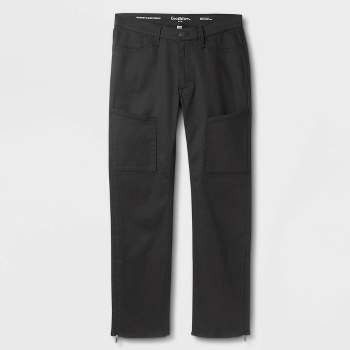 Wrangler Men's Atg Side Zip 5-pocket Pants - Shadow Black 34x34 : Target
