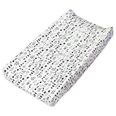 Honest Baby Organic Cotton Changing Pad Cover - Pattern Play