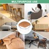 Unique Bargains Silicone Square Chair Leg Cap Floor Protectors 8 Pcs - 4 of 4