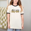 Simply Sage Market Women's Stay Wild Colorful Flowers Short Sleeve Ringer Tee - 2 of 3
