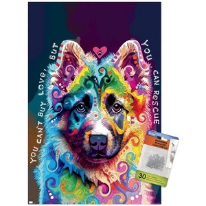 Trends International Dean Russo - The Rescue Pup Unframed Wall Poster Prints - 1 of 4