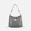 MKF Collection Pilar Vegan Leather Women’s Shoulder Bag by Mia K - Charcoal - 2 of 4