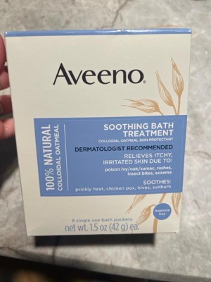 Aveeno soothing bath treatment target on sale