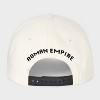 Men's Rose Baseball Hat - Goodfellow & Co™ Cream: Adjustable Cotton Twill, Back Snap Closure - 3 of 4