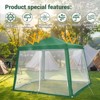 Outdoor Easy Pop-Up Screen Tent ,Canopy with Mesh Mosquito Netting Side Walls, Pop Up Tent,for camping, beach outings, craft fairs,10x10ft - 2 of 4