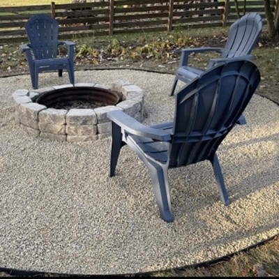 Deluxe realcomfort adirondack chair best sale adams manufacturing cup holder