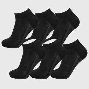 Alpine Swiss Mens Athletic Performance Low Cut Ankle Socks Breathable Cotton Multipack Socks - 1 of 2