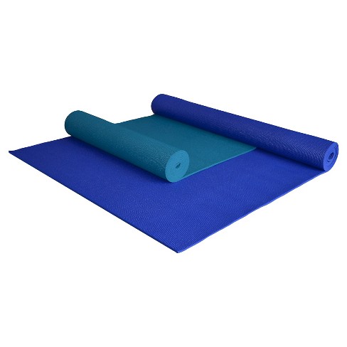 Yoga Direct Extra Long Extra Wide Deluxe Yoga Mat Blue 6mm