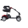 TinyHomie 4 Wheel Compact Travel Mobility Scooter 300W 300lbs Red - 2 of 4