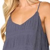 Women's Pleated Cami Tank Top - GiGiO - 2 of 2