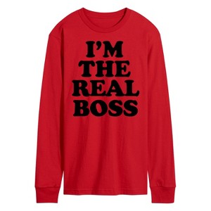 Men's - Instant Message - Dad & Son Matching Set Long Sleeve Graphic T-Shirt - 1 of 4