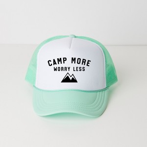 Simply Sage Market Camp More Mountain Adult Foam Trucker Hat - 1 of 1