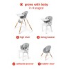 Skip Hop EON 4-in-1 High Chair - Gray/white - image 3 of 4