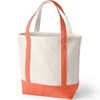 Lands' End Open Top Canvas Tote Bag - 4 of 4