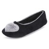 Floopi Women'ss Sarah Faux Suede Ballerina Slipper - image 2 of 4