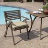 ARDEN Outdoor Seat or Rocking Chair Cushion, 19 x 18, Water Repellent, Fade Resistant - 2 of 4