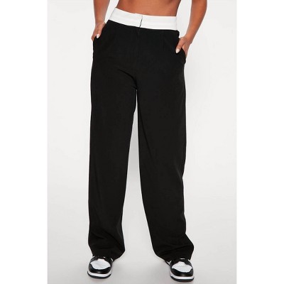 Women's Laurel Canyon Fold Over Trouser - GOLDEN