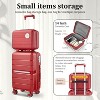 Okak 4 Piece Luggage Sets with Universal Wheels, Durable Checked Luggage with Lightweight, Expandable suitcase for Men and Women - 4 of 4
