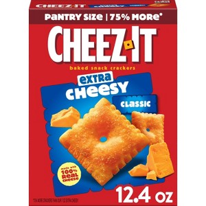 Cheez-It Extra Cheesy Baked Snack Crackers - 12.4oz - 1 of 4