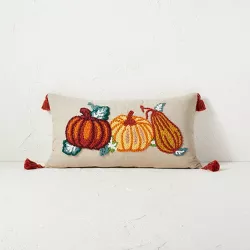 Punch Needle Pumpkin Lumbar Throw Pillow - Opalhouse™ designed with Jungalow™
