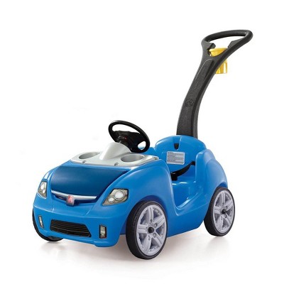 blue toy buggy