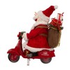 Kurt Adler 10 Inch Fabriché Santa on Scooter - image 4 of 4