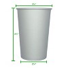 Abide Hawaii Disposable Paper Cups Hot and Cold Friendly 3.15" - 12oz/12ct - 2 of 3