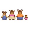 Li'l Woodzeez Miniature Animal Figurine Set - Vanderhoof Moose Family - image 3 of 4