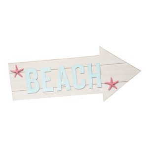 Beachcombers Beach Wood Wall Decor - 1 of 2