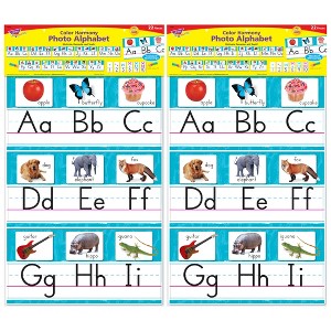 TREND Color Harmony Photo Alphabet Bulletin Board Set, 2 Sets - 1 of 4