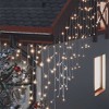 vidaXL LED Curtain Icicle Lights 393.7" 400 LED Warm White 8 Function - 4 of 4